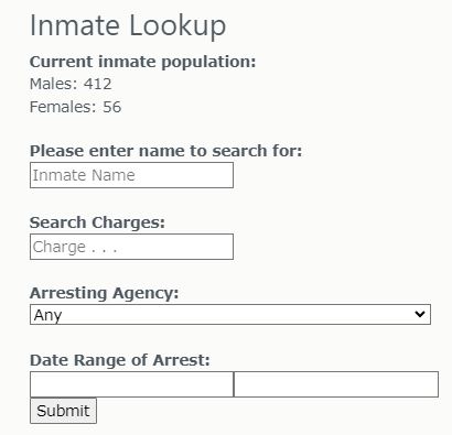 Berkeley County Jail Inmate Lookup